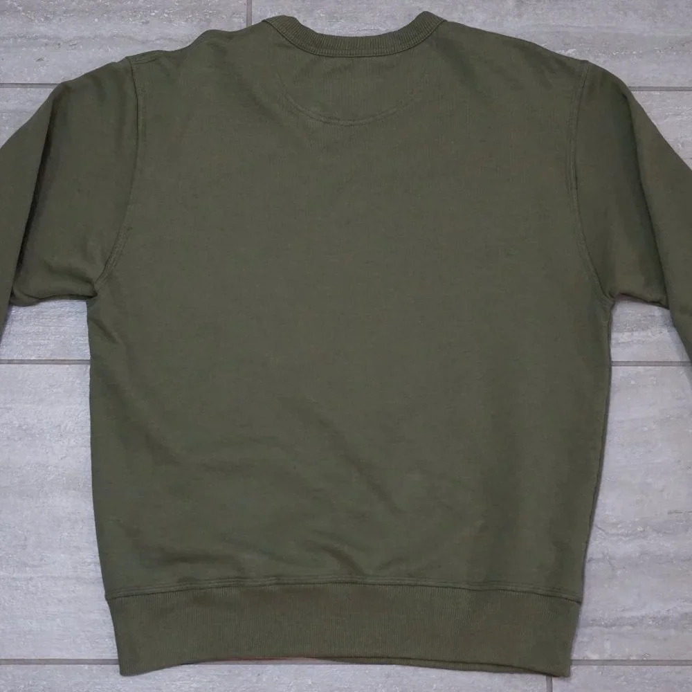 Retro Champion Stitched Logo Crewneck Sweatshirt Medium Pullover - Picture 2 of 6